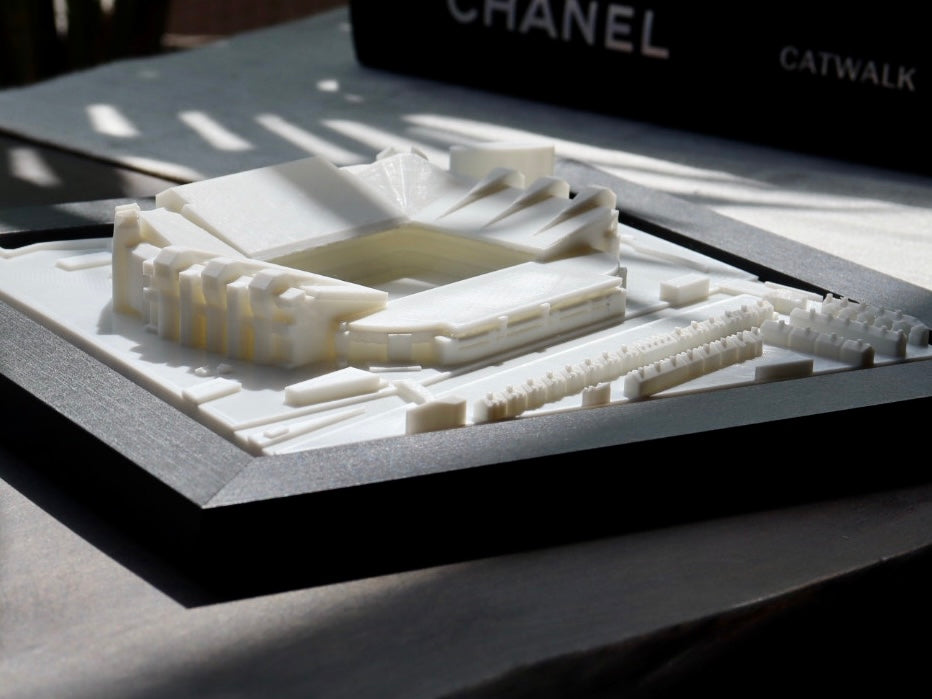 man utd products, man utd memorabilia, manchester united stadium model