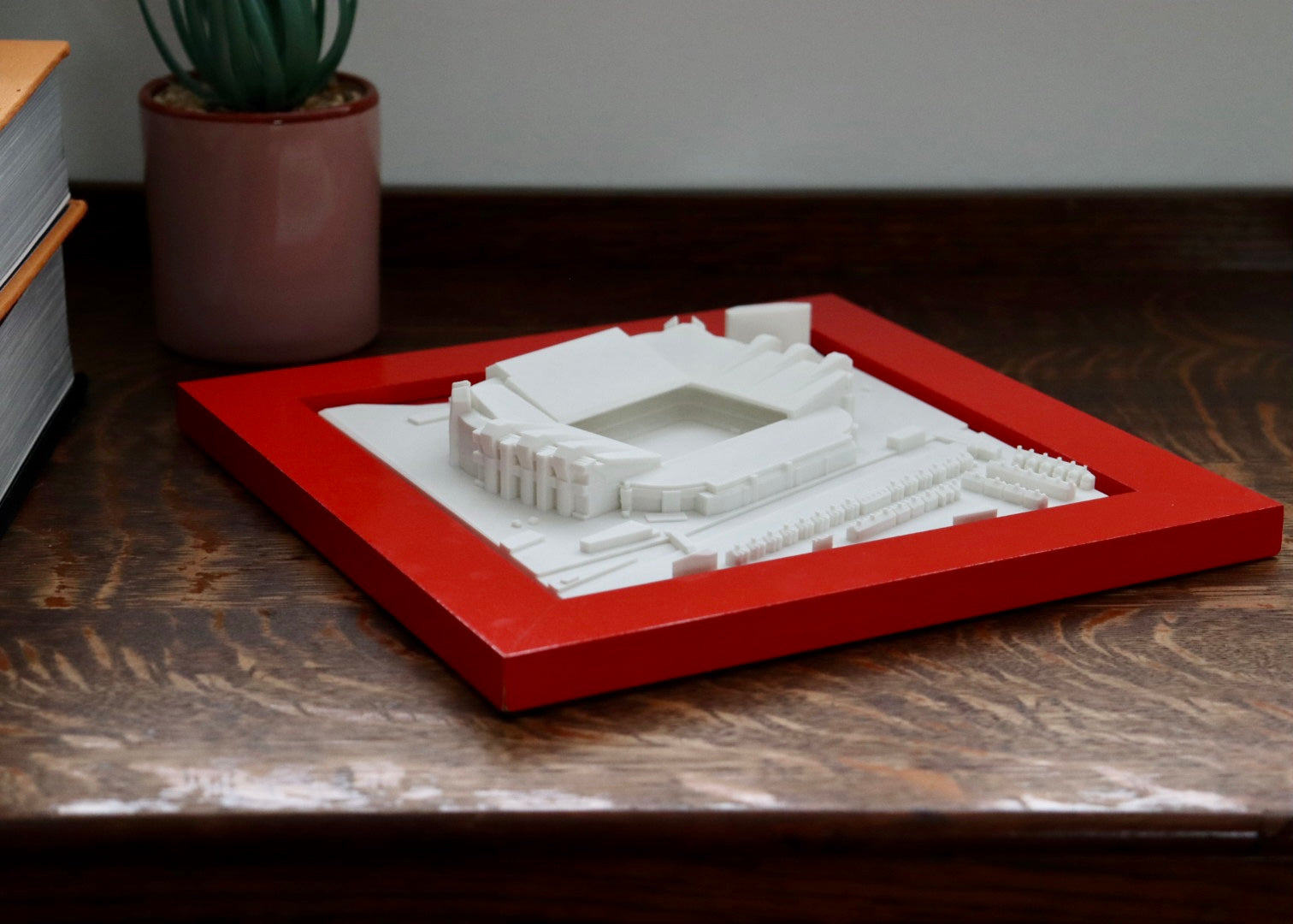 man utd products, man utd memorabilia, manchester united stadium model, 3d miniature stadium models, football stadium models, buy football wall art, old trafford stadium model, old trafford 3d model, stadiframes, stadium frames, premier league stadiums