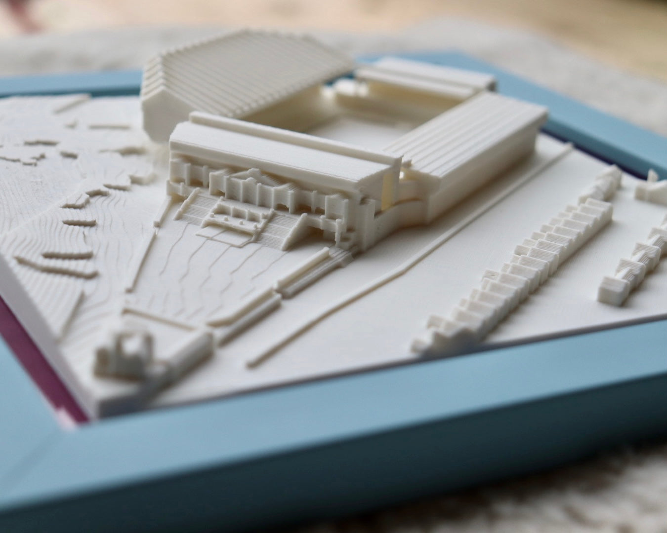 Aston Villa - Villa Park Football Stadium 3D Art Print | StadiFRAMES