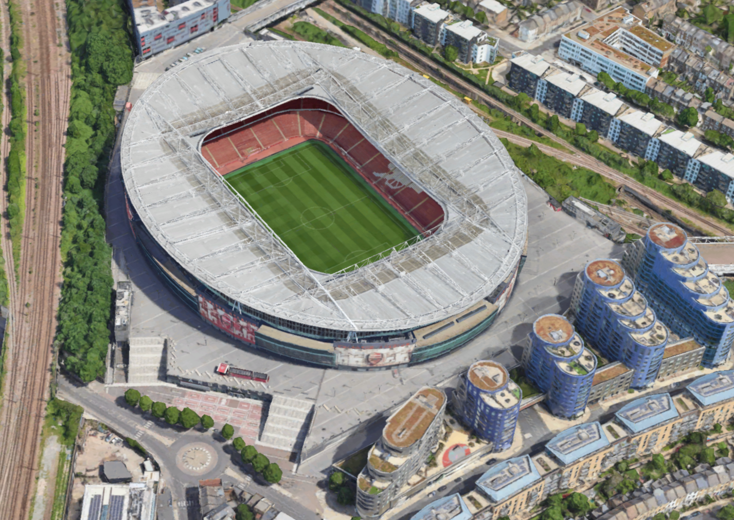 arsenal memorabilia, arsenal stadium model, 3d miniature stadium models, football stadium models, buy football wall art, emirates stadium model, emirates 3d model, stadiframes, stadium frames